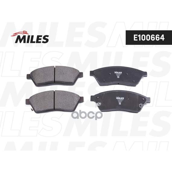 Купить КОЛОДКИ ТОРМОЗНЫЕ ПЕРЕДНИЕ (СМЕСЬ SEMI-METALLIC) CADILLAC SRX 09- E100664
