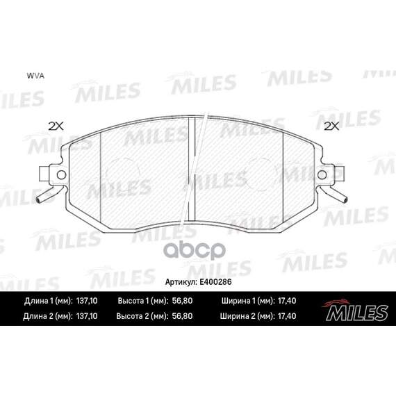 Купить КОЛОДКИ ТОРМОЗНЫЕ ПЕРЕДНИЕ (БЕЗ ДАТЧИКА) (СМЕСЬ LOW-METALLIC) (SUBARU FORESTER 08-/IMPREZA 08-/XV 12-) (TRW GDB3519) E400286