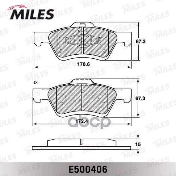 Купить КОЛОДКИ ТОРМОЗНЫЕ ПЕРЕДНИЕ (СМЕСЬ CERAMIC СЕРИЯ PRO) FORD MAVERICK/MAZDA TRIBUTE 2.4-3.0 04- (TRW GDB1752) E500406