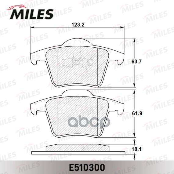 Купить КОЛОДКИ ТОРМОЗНЫЕ ЗАДНИЕ (СМЕСЬ CERAMIC СЕРИЯ PRO) VOLVO XC90 2.4-4.4 02- (TRW GDB1566) E510300