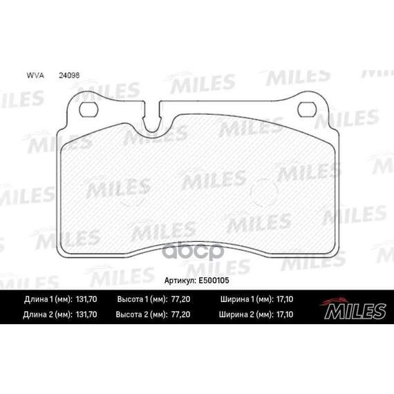 Купить КОЛОДКИ ТОРМОЗНЫЕ ПЕРЕДНИЕ (СМЕСЬ CERAMIC СЕРИЯ PRO) VOLKSWAGEN TOUAREG 02- (TRW GDB1670) E500105