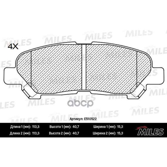 Купить КОЛОДКИ ТОРМОЗНЫЕ ЗАДНИЕ (СМЕСЬ CERAMIC СЕРИЯ PRO) TOYOTA HIGHLANDER 07- (TRW GDB7780) E510522