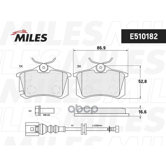 Купить КОЛОДКИ ТОРМОЗНЫЕ ЗАДНИЕ (С ДАТЧИКОМ) (СМЕСЬ CERAMIC СЕРИЯ PRO) SEAT IBIZA 02-/SKODA FABIA 99-08/VW POLO 01- (TRW GDB1475) E510182