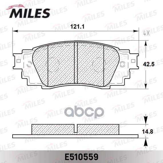 Купить КОЛОДКИ ТОРМОЗНЫЕ ЗАДНИЕ (СМЕСЬ CERAMIC СЕРИЯ PRO) LEXUS RX 15- (TRW GDB4459) E510559