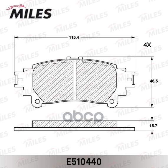 Купить КОЛОДКИ ТОРМОЗНЫЕ ЗАДНИЕ (СМЕСЬ CERAMIC СЕРИЯ PRO) LEXUS RX 350/450H 09- (TRW GDB4174) E510440