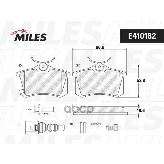 Купить КОЛОДКИ ТОРМОЗНЫЕ ЗАДНИЕ С ДАТЧИКОМ (СМЕСЬ LOW-METALLIC) SEAT IBIZA 02-/SKODA FABIA 99-08/VW POLO 01- (TRW GDB1475) E410182