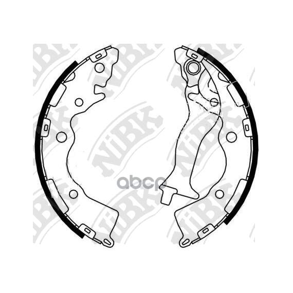 Купить КОЛОДКИ ТОРМОЗНЫЕ БАРАБАННЫЕ HYUNDAI ACCENT 2005-2010 FN0617