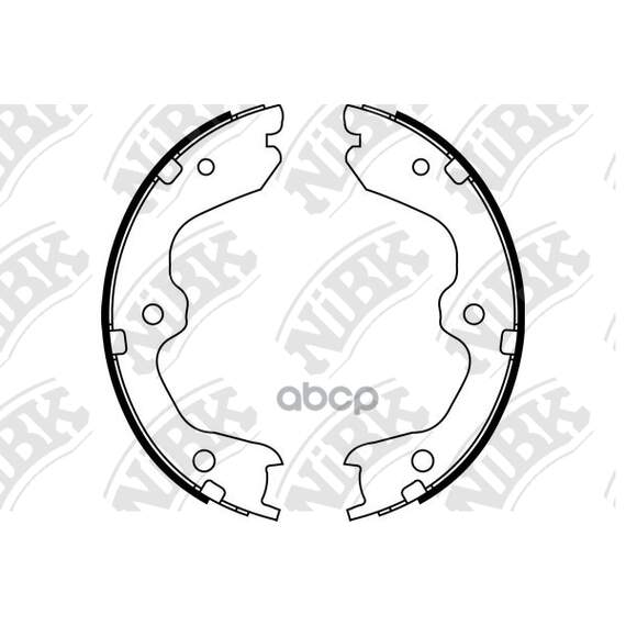 Купить КОЛОДКИ ТОРМОЗНЫЕ БАРАБАННЫЕ NISSAN TEANA 2008-2013 FN0643