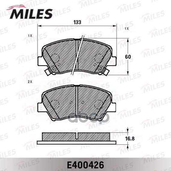 Купить КОЛОДКИ ТОРМОЗНЫЕ ПЕРЕДНИЕ (СМЕСЬ SEMI-METALLIC) HYUNDAI I30/ELANTRA 11-/CEED 12- (TRW GDB3552) E400426