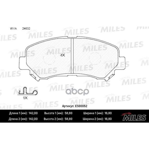 Купить КОЛОДКИ ТОРМОЗНЫЕ ПЕРЕДНИЕ (СМЕСЬ CERAMIC СЕРИЯ PRO) NISSAN QASHQAI 1.6/2.0 07-/X-TRAIL 07- (TRW GDB3467) E500052