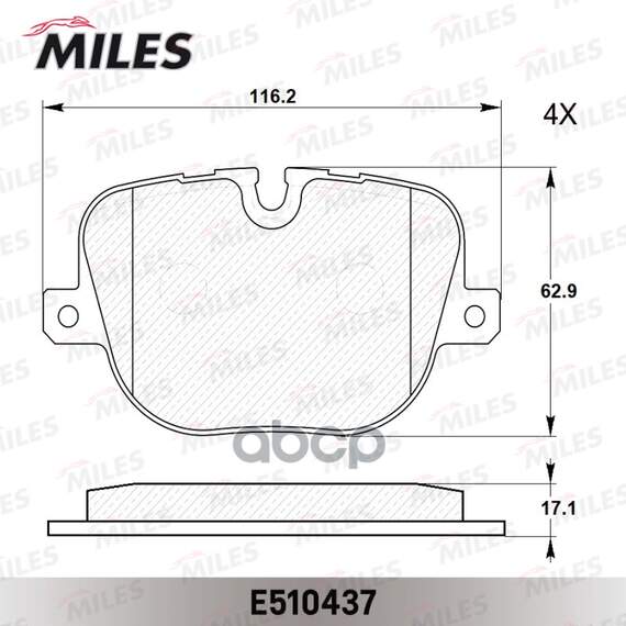 Купить КОЛОДКИ ТОРМОЗНЫЕ ЗАДНИЕ (СМЕСЬ CERAMIC СЕРИЯ PRO) LAND ROVER RANGE ROVER III/SPORT 5.0 09- (TRW GDB1824) E510437