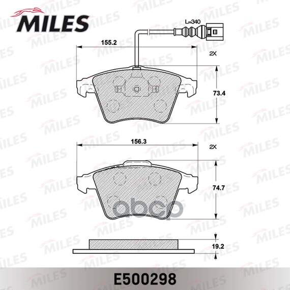 Купить КОЛОДКИ ТОРМОЗНЫЕ ПЕРЕДНИЕ (СМЕСЬ CERAMIC СЕРИЯ PRO) VOLKSWAGEN TOUAREG R16 03 (TRW GDB1651) E500298