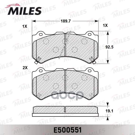 Купить КОЛОДКИ ТОРМОЗНЫЕ ПЕРЕДНИЕ (СМЕСЬ CERAMIC СЕРИЯ PRO) JEEP GRAND CHEROKEE 10- (TRW GDB4450) E500551