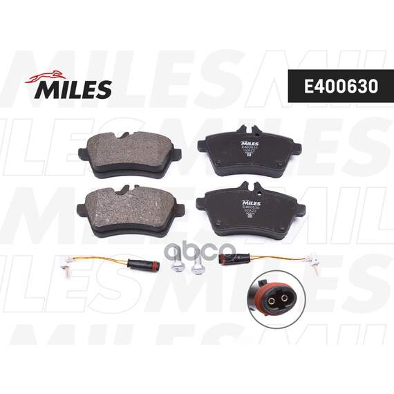 Купить КОЛОДКИ ТОРМОЗНЫЕ ПЕРЕДНИЕ (СМЕСЬ SEMI-METALLIC) MERCEDES A-CLASS W169/B-CLASS W245 1.5-2.0 04- (TRW GDB1629) E400630