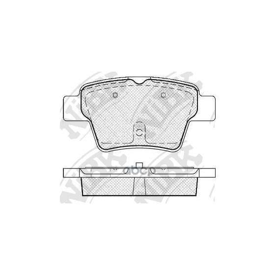 Купить КОЛОДКИ ТОРМОЗНЫЕ ЗАДНИЕ CITROEN C4 04-/PEUGEOT 207 06-/307 00- (ТС BOSCH) PN0069