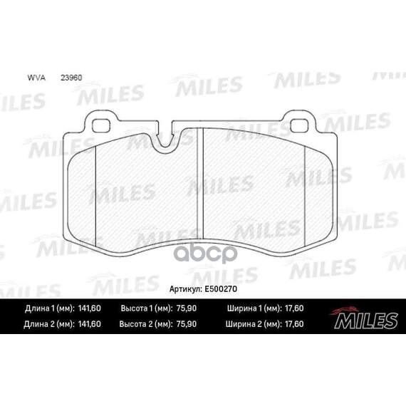 Купить КОЛОДКИ ТОРМОЗНЫЕ ПЕРЕДНИЕ (СМЕСЬ CERAMIC СЕРИЯ PRO) MERCEDES W221/W211/C219/C216/R230 (TRW GDB1733) E500270