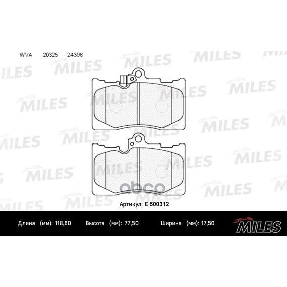 Купить КОЛОДКИ ТОРМОЗНЫЕ ПЕРЕДНИЕ (СМЕСЬ CERAMIC СЕРИЯ PRO) LEXUS GS 300/450H/460 05- (TRW GDB3398) E500312