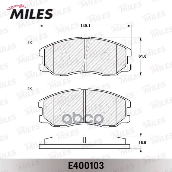Купить КОЛОДКИ ТОРМОЗНЫЕ ПЕРЕДНИЕ (БЕЗ ДАТЧИКА) (СМЕСЬ LOW-METALLIC) CHEVROLET CAPTIVA/OPEL ANTARA 2.0D/2.4/3.2 07- (TRW GDB1715) E400103