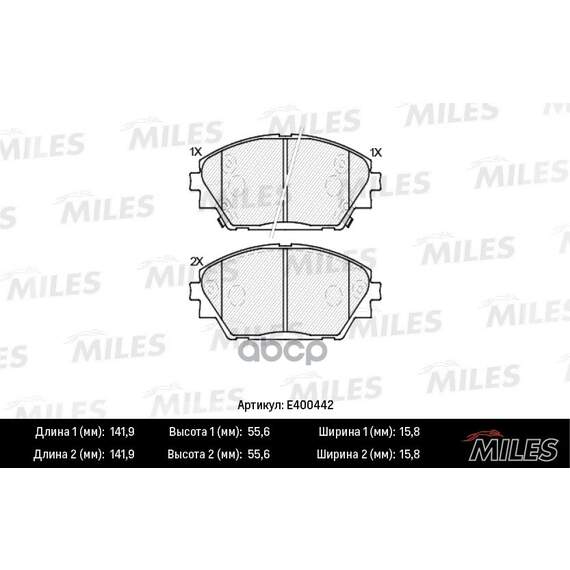 Купить КОЛОДКИ ТОРМОЗНЫЕ ПЕРЕДНИЕ (СМЕСЬ LOW-METALLIC) MAZDA 3 13- (TRW GDB3592) E400442