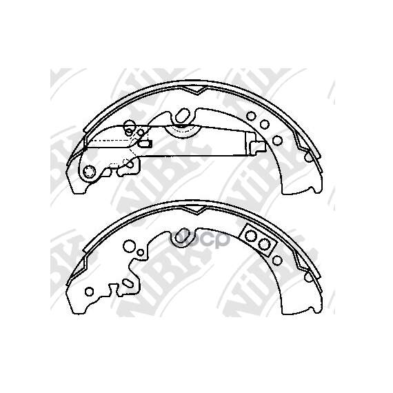 Купить КОЛОДКИ ТОРМОЗНЫЕ БАРАБАННЫЕ TOYOTA HILUX 2010 FN0620