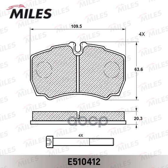Купить КОЛОДКИ ТОРМОЗНЫЕ ЗАДНИЕ (СМЕСЬ CERAMIC СЕРИЯ PRO) FORD TRANSIT 06-/IVECO DAILY 01- (TRW GDB1901) E510412