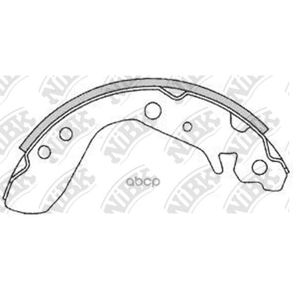 Купить КОЛОДКИ ТОРМОЗНЫЕ БАРАБАННЫЕ HONDA JAZZ 2002-2008 FN5534