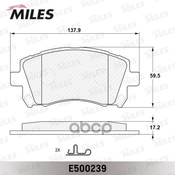 Купить КОЛОДКИ ТОРМОЗНЫЕ ПЕРЕДНИЕ (СМЕСЬ CERAMIC СЕРИЯ PRO) SUBARU FORESTER 9702/LEGACY 9603/OUTBACK 0003 (TRW GDB3217) E500239