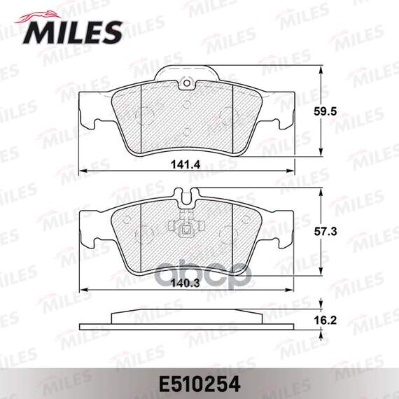 Купить КОЛОДКИ ТОРМОЗНЫЕ ЗАДНИЕ (СМЕСЬ CERAMIC СЕРИЯ PRO) MERCEDES-BENZ W211/W212/W220/W221/R230 (TRW GDB1546) E510254