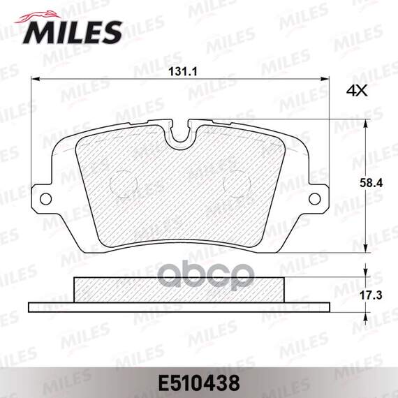 Купить КОЛОДКИ ТОРМОЗНЫЕ ЗАДНИЕ (СМЕСЬ CERAMIC СЕРИЯ PRO) LAND ROVER RANGE ROVER IV 12-/SPORT 13- (TRW GDB2029) E510438