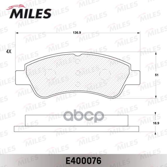 Купить КОЛОДКИ ТОРМОЗНЫЕ ПЕРЕДНИЕ (БЕЗ ДАТЧИКА + БОЛТЫ) (СМЕСЬ LOW-METALLIC) CITROEN C4 03-/PEUGEOT 307/PARTNER 1.4/1.6 -ESP (TRW GDB1677) E400076