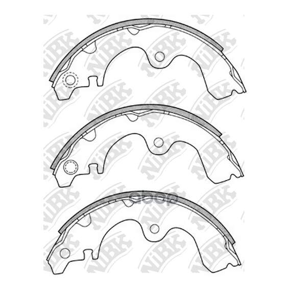 Купить КОЛОДКИ ТОРМОЗНЫЕ БАРАБАННЫЕ TOYOTA PASEO/STARLET 1.0-1.5 89-99 FN2321