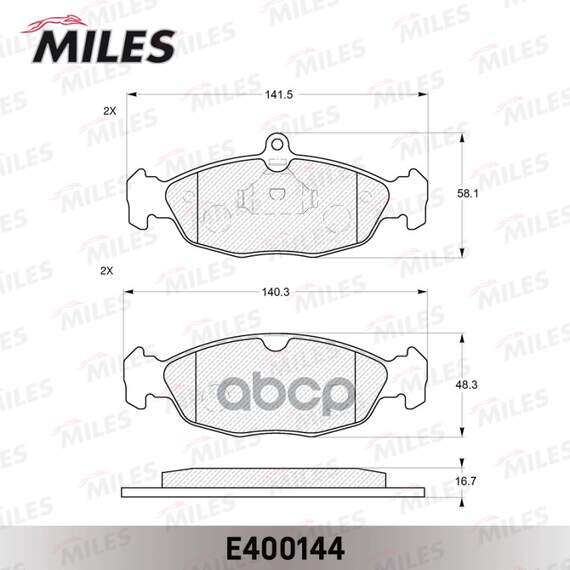 Купить КОЛОДКИ ТОРМОЗНЫЕ ПЕРЕДНИЕ (БЕЗ ДАТЧИКА) (СМЕСЬ LOW-METALLIC) OPEL ASTRA F/DAEWOO NEXIA/CHEVROLET LANOS 1.4/1.5 97 (TRW GDB1040) E400144