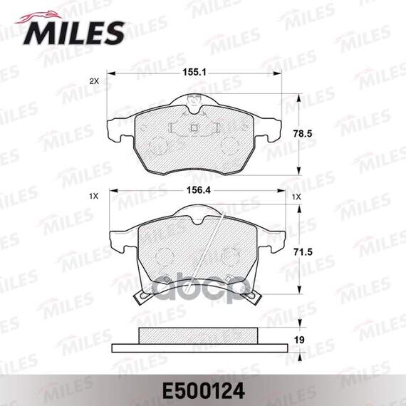 Купить КОЛОДКИ ТОРМОЗНЫЕ ПЕРЕДНИЕ (СМЕСЬ CERAMIC СЕРИЯ PRO) OPEL ASTRA G 1.8-2.2 16V/ZAFIRA A/B 1.6/1.8 (TRW GDB1350) E500124