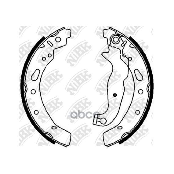 Купить КОЛОДКИ ТОРМОЗНЫЕ БАРАБАННЫЕ MAZDA DEMIO 2007-2015 FN0630