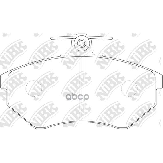 Купить КОЛОДКИ ТОРМОЗНЫЕ ПЕРЕДНИЕ VW GOLF3 2.0/1.9D/PASSAT 2.0 92-97 PN0018
