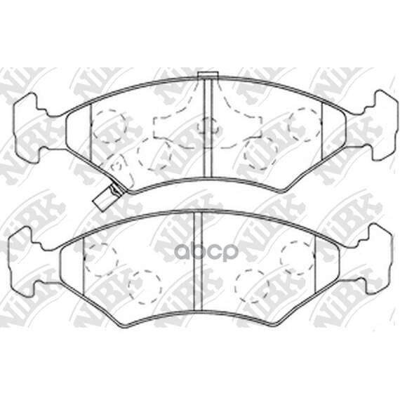 Купить КОЛОДКИ ТОРМОЗНЫЕ ДИСКОВЫЕ KIA SEPHIA/SHUMA 1.5-1.8 95- PN0051