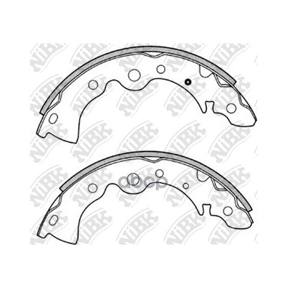 Купить КОЛОДКИ ТОРМОЗНЫЕ БАРАБАННЫЕ NISSAN ALMERA 2000-2003 FN1167