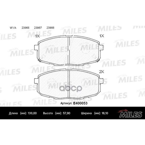 Купить КОЛОДКИ ТОРМОЗНЫЕ ПЕРЕДНИЕ (БЕЗ ДАТЧИКА) (СМЕСЬ LOW-METALLIC) HYUNDAI I30 07-/KIA СEED 07-/CARENS 02- (TRW GDB3450) E400053