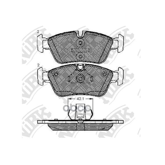 Купить КОЛОДКИ ТОРМОЗНЫЕ ДИСКОВЫЕ BMW E36/E46/Z3 E36/Z4 E85 98) PN0010