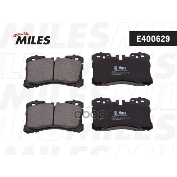 Купить КОЛОДКИ ТОРМОЗНЫЕ ПЕРЕДНИЕ (СМЕСЬ SEMI-METALLIC) LEXUS LS460-600 06- (TRW GDB3473) E400629