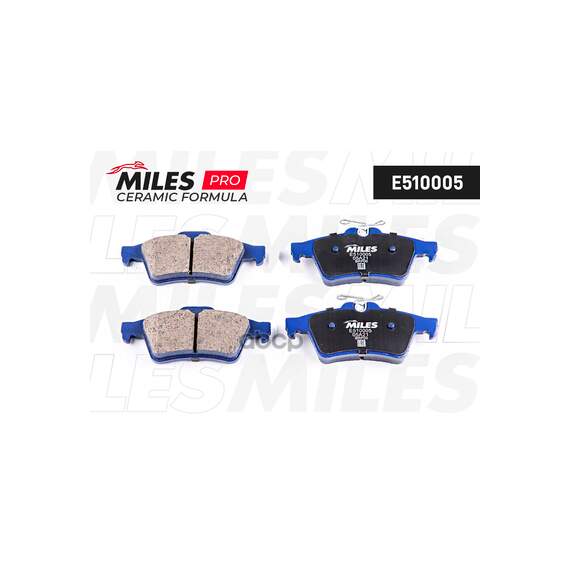 Купить КОЛОДКИ ТОРМОЗНЫЕ ЗАДНИЕ (СМЕСЬ CERAMIC СЕРИЯ PRO) FORD FOCUS II/III/MAZDA 3/OPEL VECTRA C/VOLVO S40 (TRW GDB1621) E510005