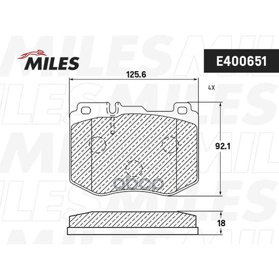 Купить КОЛОДКИ ТОРМОЗНЫЕ ПЕРЕДНИЕ (СМЕСЬ LOW-METALLIC) MERCEDES W205 14- (TRW GDB2081) E400651