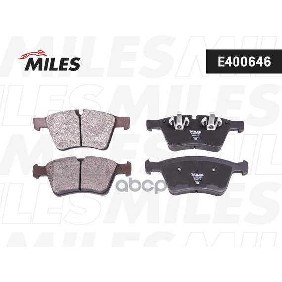 Купить КОЛОДКИ ТОРМОЗНЫЕ ПЕРЕДНИЕ (СМЕСЬ SEMI-METALLIC) MERCEDES GL X164 4.2-5.0/ML W164 5.0/R W241 5.0 (TRW GDB1797) E400646