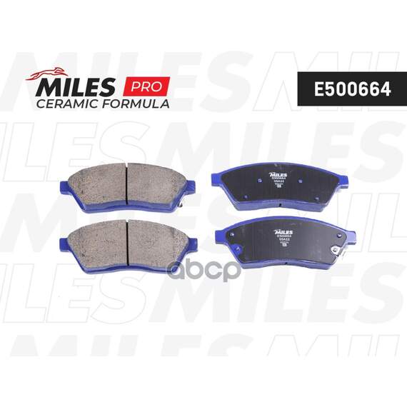 Купить КОЛОДКИ ТОРМОЗНЫЕ ПЕРЕДНИЕ (СМЕСЬ CERAMIC СЕРИЯ PRO) CADILLAC SRX 09- E500664