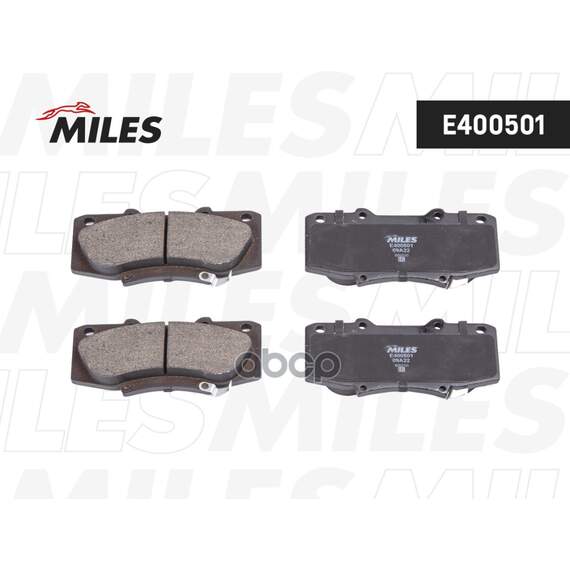 Купить КОЛОДКИ ТОРМОЗНЫЕ ПЕРЕДНИЕ (СМЕСЬ LOW-METALLIC) TOYOTA HILUX 05- (TRW GDB3534) E400501