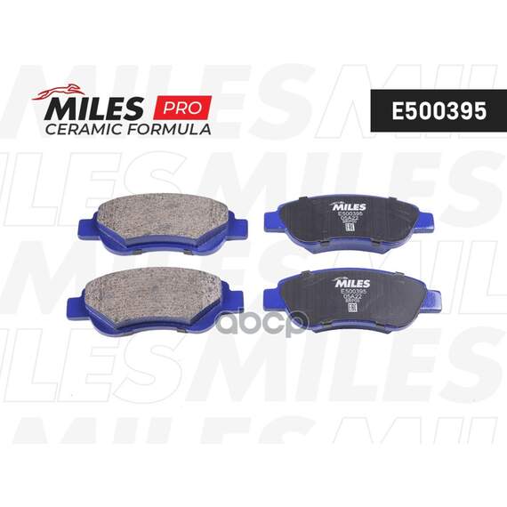 Купить КОЛОДКИ ТОРМОЗНЫЕ ПЕРЕДНИЕ (СМЕСЬ CERAMIC СЕРИЯ PRO) CITROEN C1/PEUGEOT 107/TOYOTA AYGO 1.0/1.4D 05- (TRW GDB1633) E500395