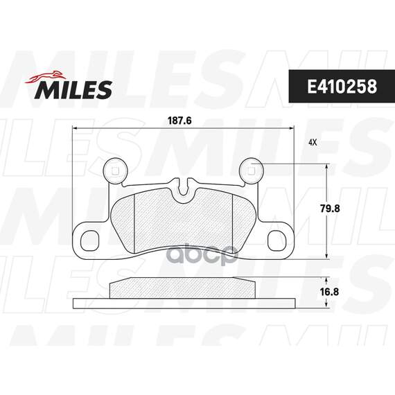 Купить КОЛОДКИ ТОРМОЗНЫЕ ЗАДНИЕ (БЕЗ ДАТЧИКА) (СМЕСЬ LOW-METALLIC) (VW TOUAREG 3.0-4.2 10-/PORSCHE CAYENNE 3.0-4.8 10-) (TRW GDB1875) E410258