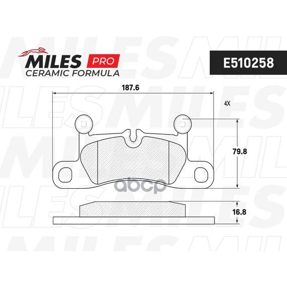 Купить КОЛОДКИ ТОРМОЗНЫЕ ЗАДНИЕ (СМЕСЬ CERAMIC СЕРИЯ PRO) VW TOUAREG 3.0-4.2 10-/PORSCHE CAYENNE 3.0-4.8 10- (TRW GDB1875) E510258