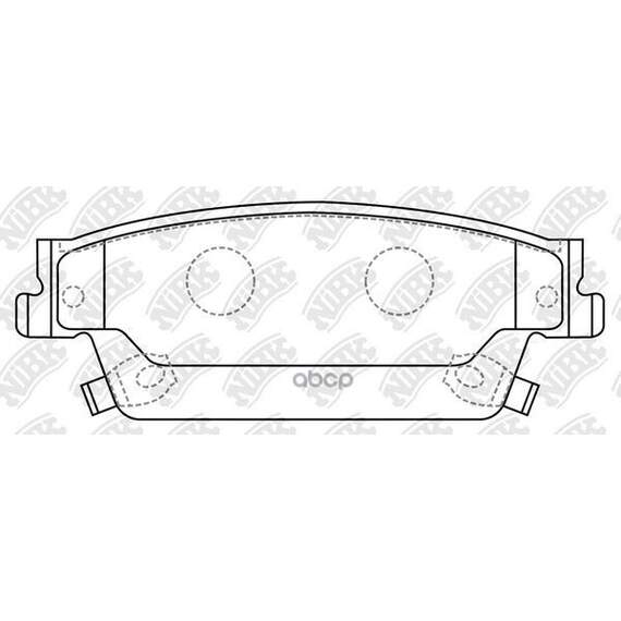 Купить КОЛОДКИ ТОРМОЗНЫЕ ДИСКОВЫЕ CADILLAC SRX 04-08 PN0625