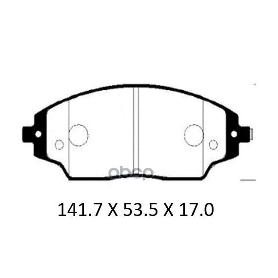 Купить КОЛОДКИ ТОРМОЗНЫЕ ДИСКОВЫЕ ПЕРЕДН CHEVROLET COBALT, AVEO, KALOS 11- +ABS (ПРОИЗВЕДЕНО В КОРЕЕ) PBP123KOR